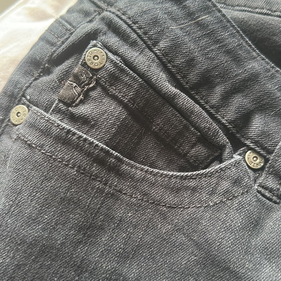 Torrid black stretch denim jeans good condition size 16 cotton & spandex, nice - Picture 6 of 10